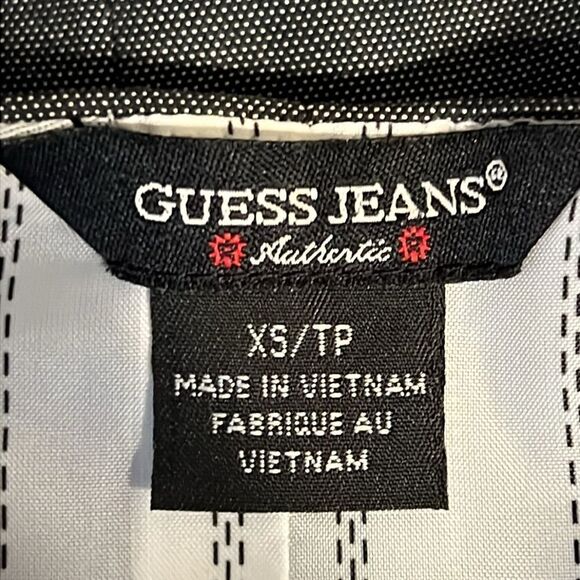 Guess Unisex Charcoal Grey Lined Button Closure Vest Size XS - Picture 12 of 14